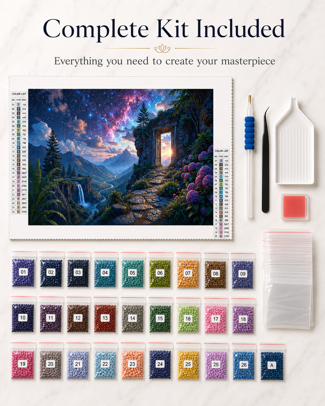 Doorway to Dreams Landscape Diamond Painting Kit