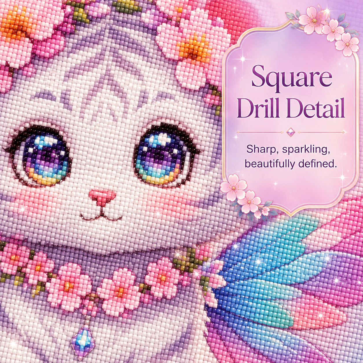 Fairy Paws Tiger Cub Diamond Painting Kit