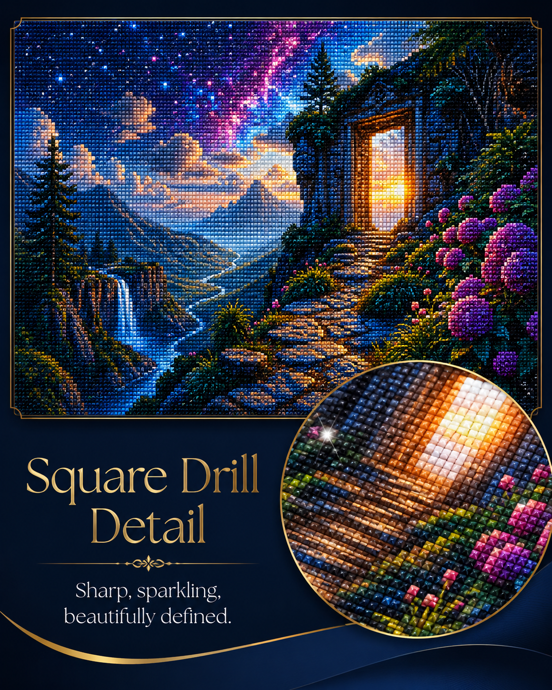 Doorway to Dreams Landscape Diamond Painting Kit