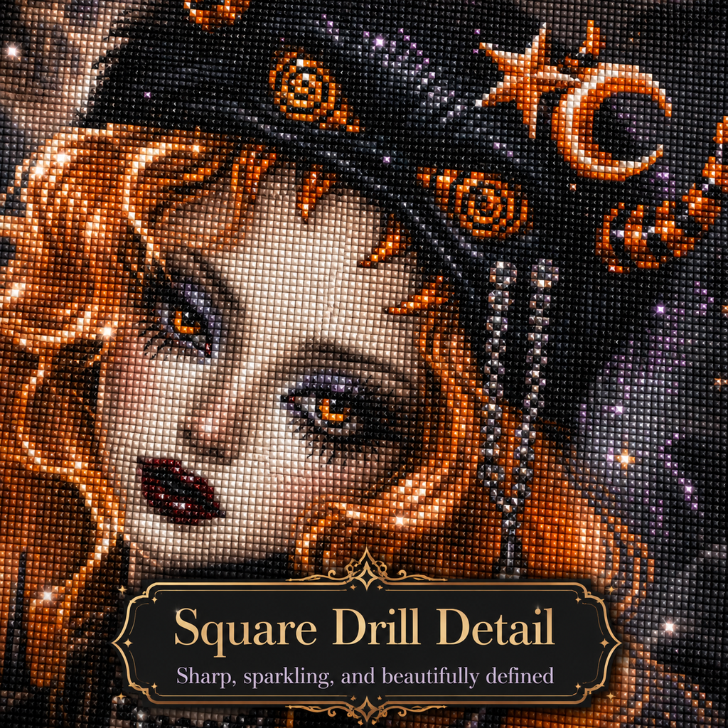 Mystic Witch Diamond Painting Kit